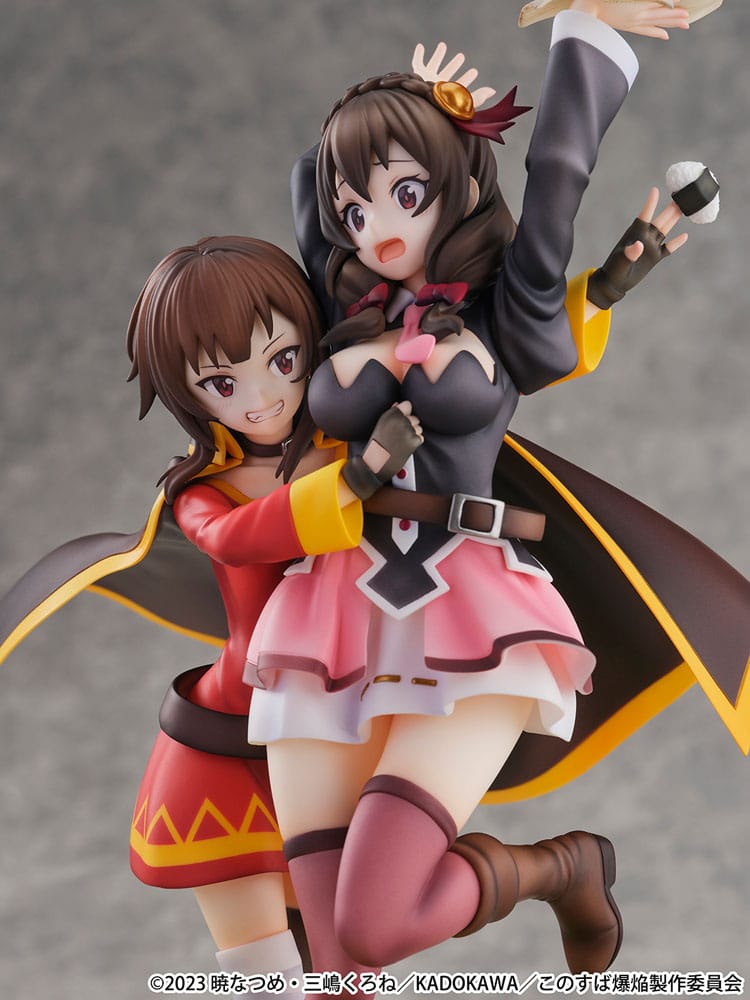 Megumin & Yunyun Futari wa Otomodachi Ver. SHIBUYA SCRAMBLE FIGURE PVC Statue 1/6 26 cm Konosuba: God's Blessing on This Wonderful World! Scalefiguren Yokina