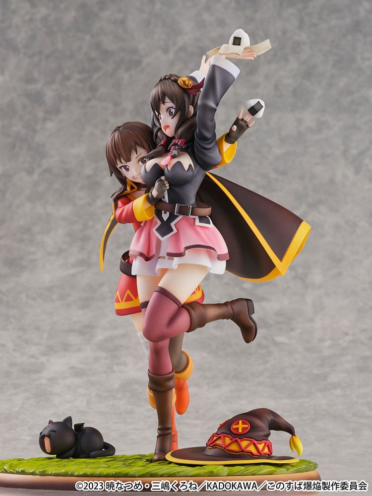 Megumin & Yunyun Futari wa Otomodachi Ver. SHIBUYA SCRAMBLE FIGURE PVC Statue 1/6 26 cm Konosuba: God's Blessing on This Wonderful World! Scalefiguren Yokina