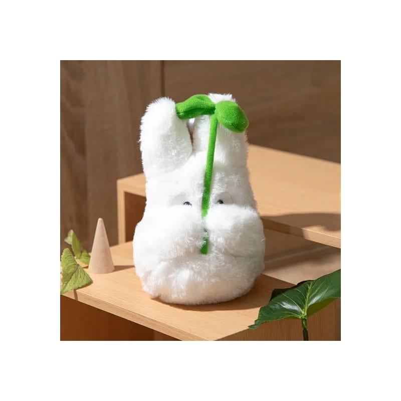 Mein Nachbar Totoro Nakayoshi Plüschfigur Small Totoro with leaf 19 cm Plüschtier Yokina