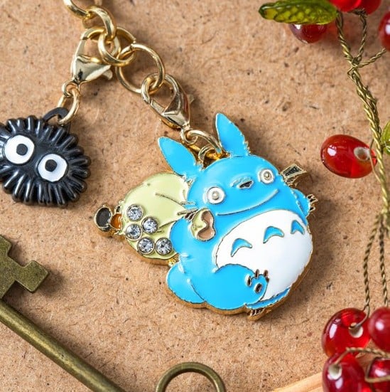 Mein Nachbar Totoro Schlüsselanhänger Charms Blue Totoro 19 cm Schlüsselanhänger Yokina