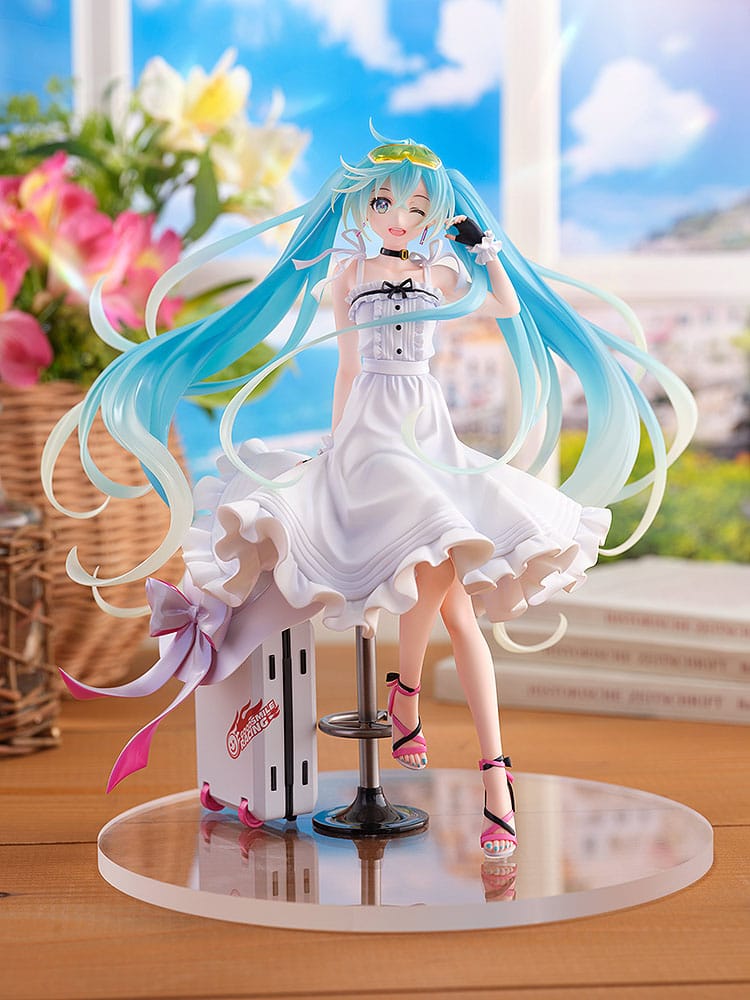 Miku Vacation Style Ver. PVC Statue 1/7 24 cm Hatsune Miku GT Project Original Scalefiguren Yokina