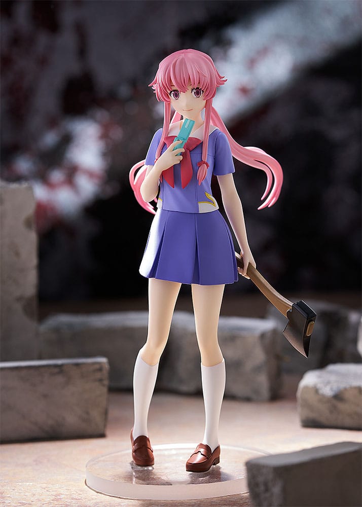 Mirai Nikki Pop Up Parade PVC Statue Yuno Gasai 17 cm Prizefiguren Yokina