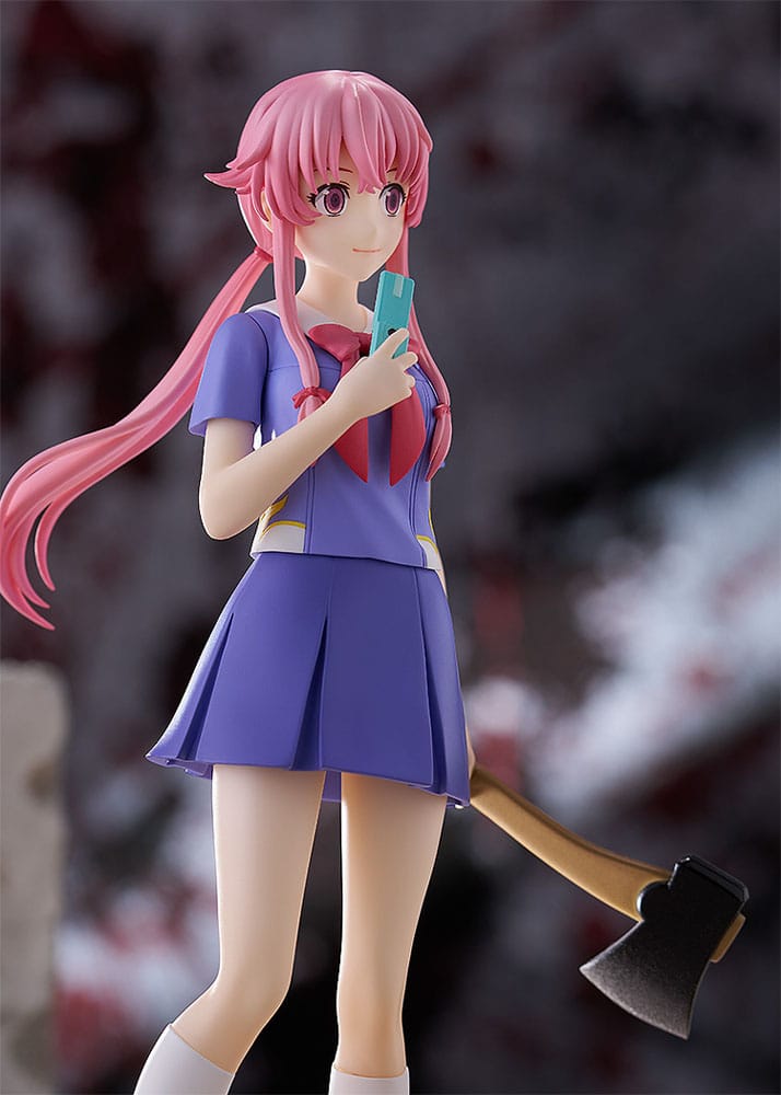 Mirai Nikki Pop Up Parade PVC Statue Yuno Gasai 17 cm Prizefiguren Yokina