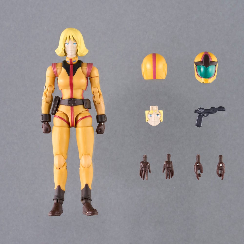 Mobile Suit Gundam G.M.G. Collection 04 Actionfigur Earth Federation Sayla Mass 10 cm Figmas Yokina