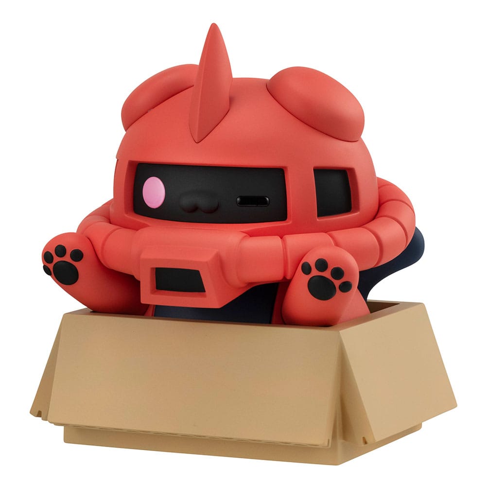 Mobile Suit Gundam Mega Cat Project Nyanto! The Big Nyandam Series Sammelfigur Char's Zaku 14 cm Minifiguren Yokina