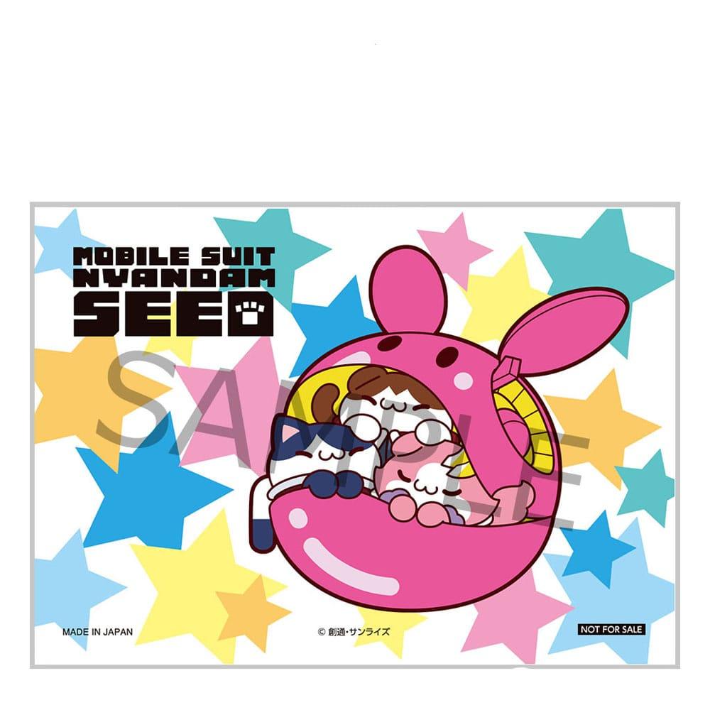 Mobile Suit Gundam SEED Mega Cat Project Nyanto! The Big Cat Nyandam SEED Series Sammelfiguren Set 10 cm (with gift) Minifiguren Yokina