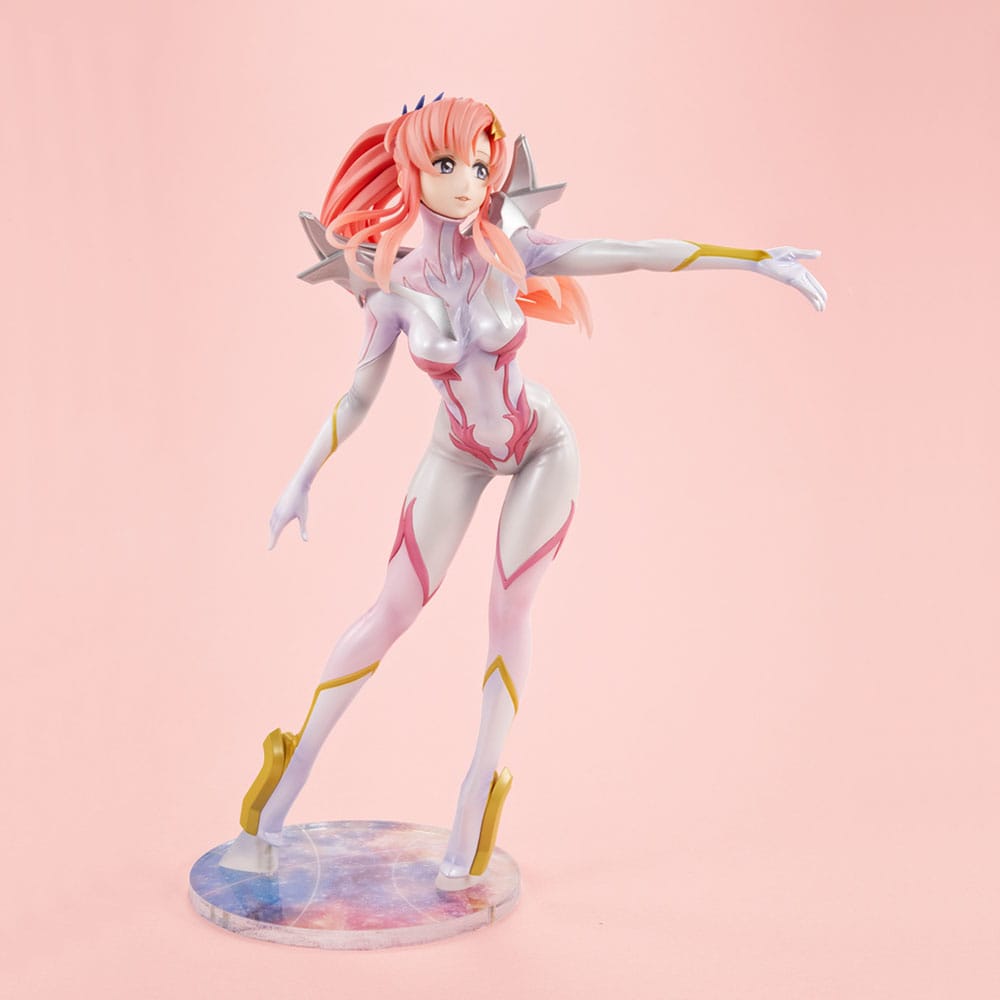 Mobile Suit Gundam Seed Freedom GGG Statue Lacus Clyne Pilot Suit Ver. 22 cm Prizefiguren Yokina