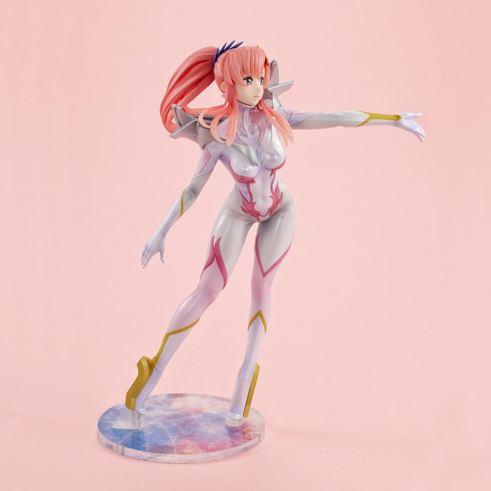 Mobile Suit Gundam Seed Freedom GGG Statue Lacus Clyne Pilot Suit Ver. 22 cm Prizefiguren Yokina