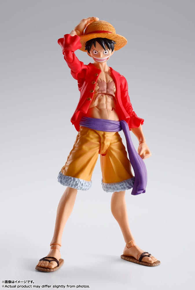 Monkey D. Ruffy (The Raid on Onigashima) S.H. Figuarts Actionfigur 14 cm One Piece Figmas Yokina