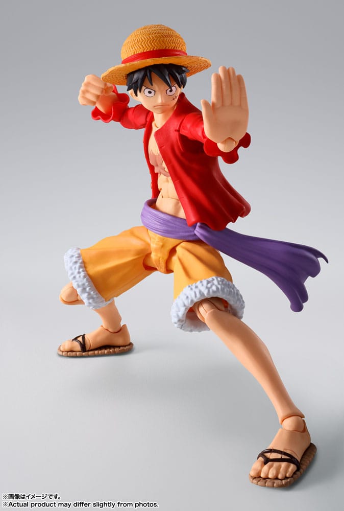 Monkey D. Ruffy (The Raid on Onigashima) S.H. Figuarts Actionfigur 14 cm One Piece Figmas Yokina