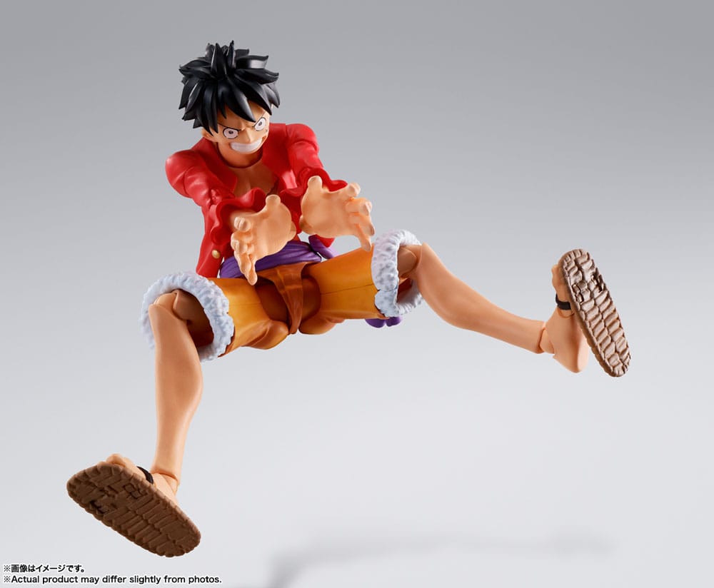Monkey D. Ruffy (The Raid on Onigashima) S.H. Figuarts Actionfigur 14 cm One Piece Figmas Yokina