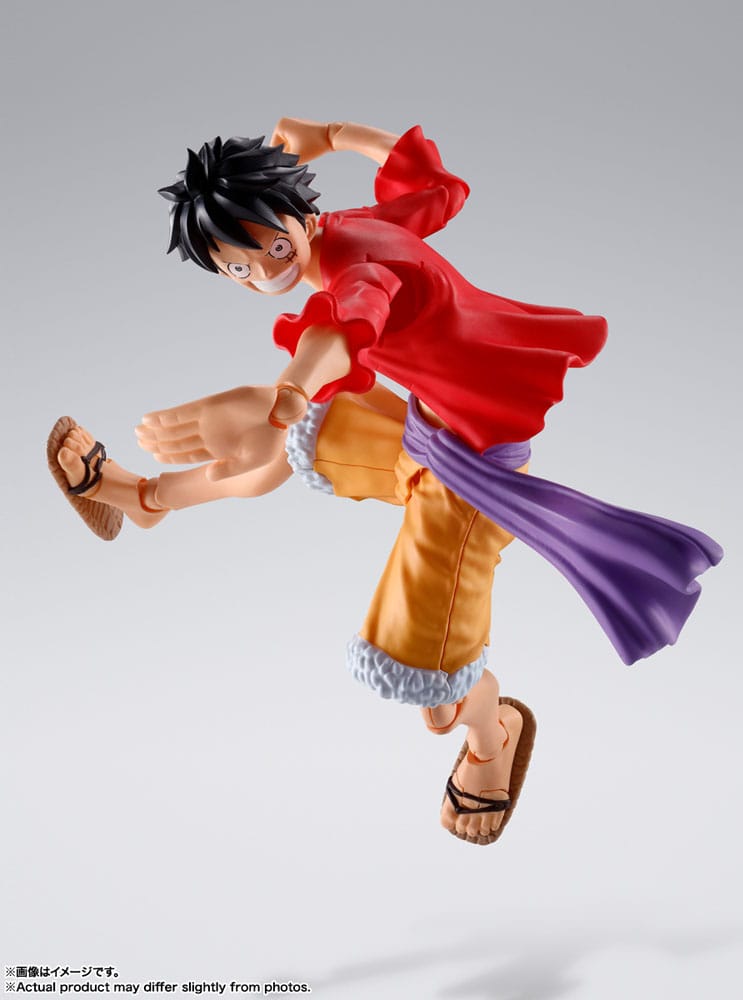 Monkey D. Ruffy (The Raid on Onigashima) S.H. Figuarts Actionfigur 14 cm One Piece Figmas Yokina
