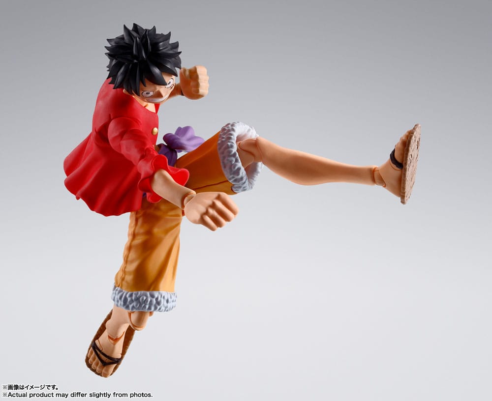 Monkey D. Ruffy (The Raid on Onigashima) S.H. Figuarts Actionfigur 14 cm One Piece Figmas Yokina