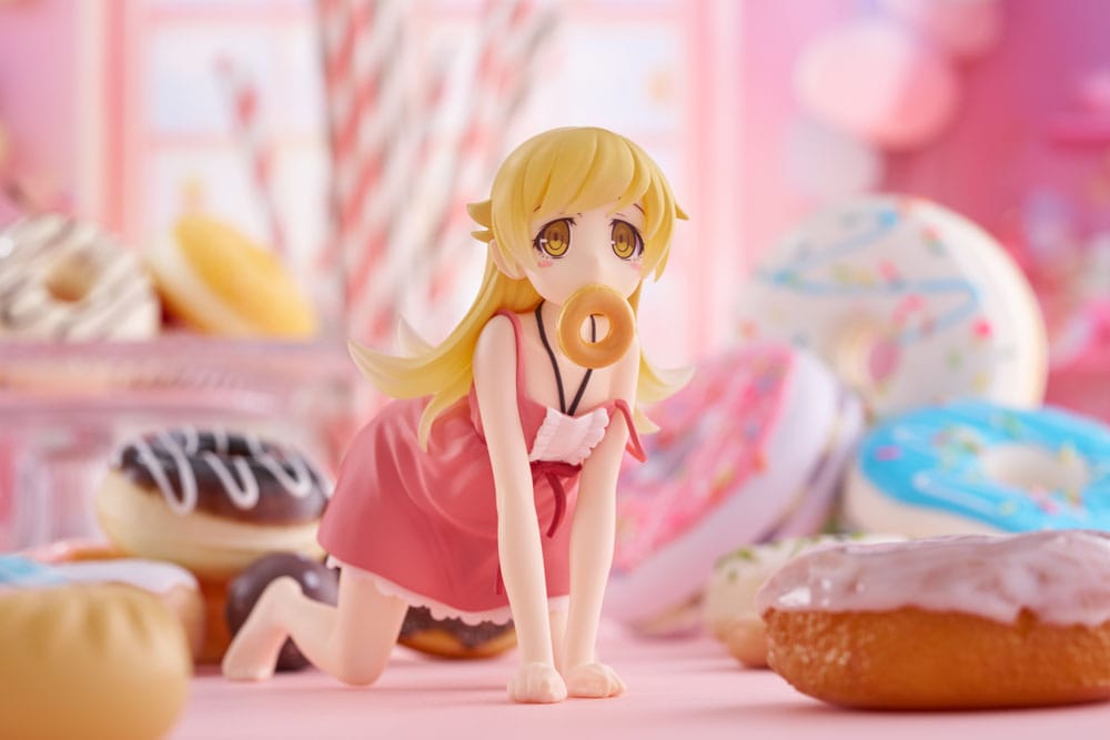 Monogatari Series: Off & Monster PVC Statue Desktop Cute Figure Shinobu Oshino 13 cm Prizefiguren Yokina