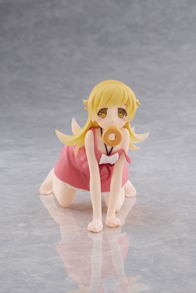 Monogatari Series: Off & Monster PVC Statue Desktop Cute Figure Shinobu Oshino 13 cm Prizefiguren Yokina