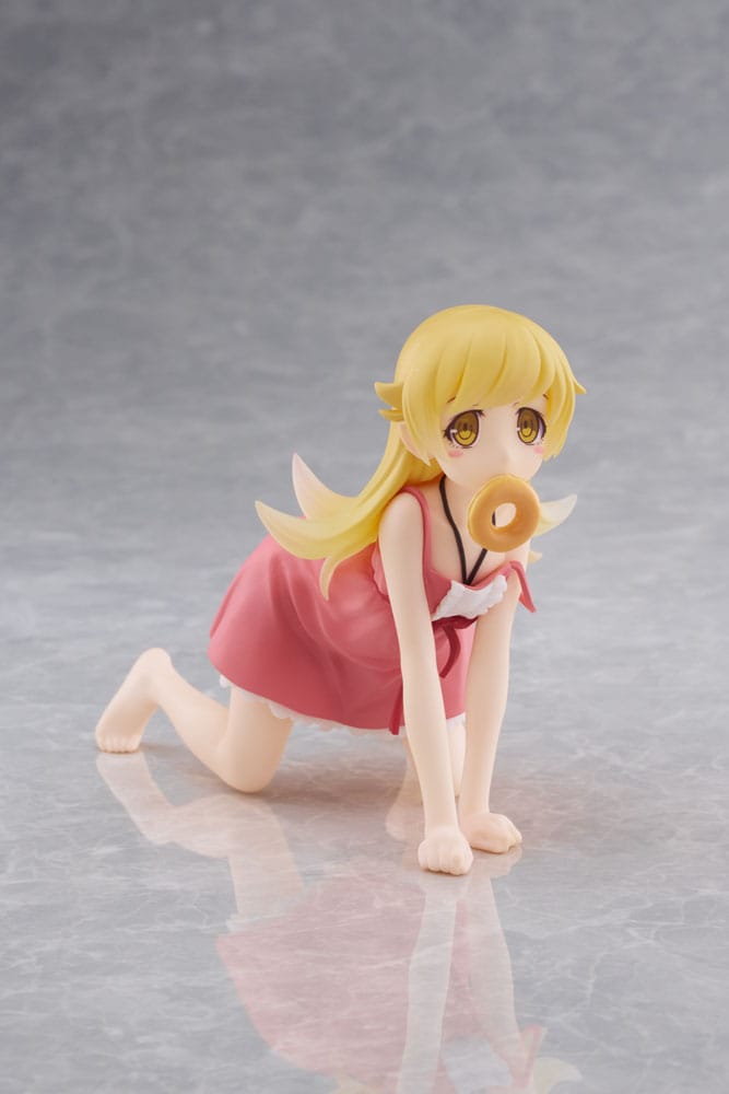 Monogatari Series: Off & Monster PVC Statue Desktop Cute Figure Shinobu Oshino 13 cm Prizefiguren Yokina