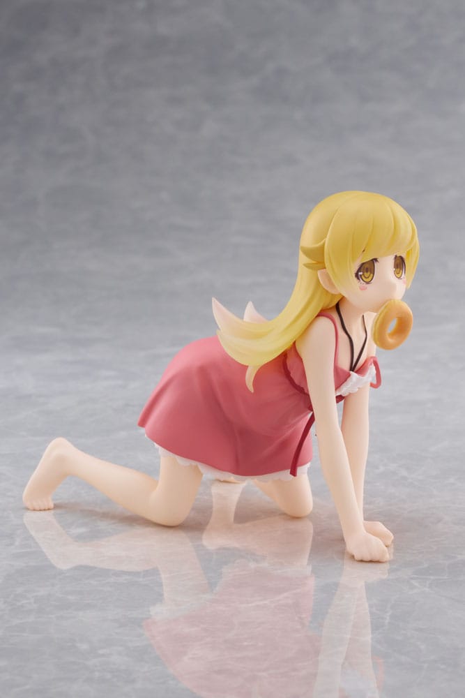 Monogatari Series: Off & Monster PVC Statue Desktop Cute Figure Shinobu Oshino 13 cm Prizefiguren Yokina