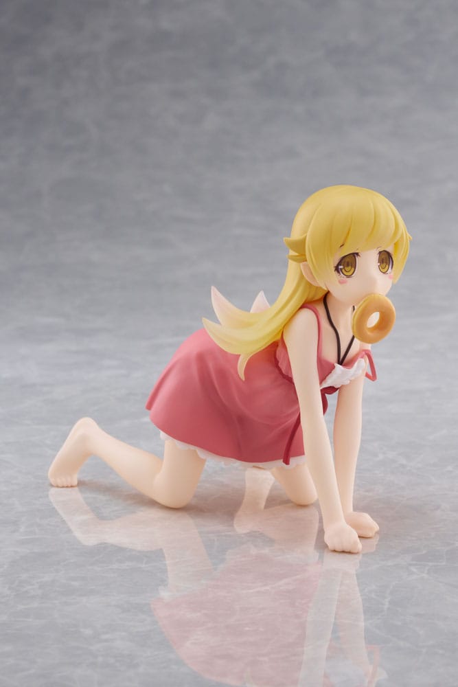 Monogatari Series: Off & Monster PVC Statue Desktop Cute Figure Shinobu Oshino 13 cm Prizefiguren Yokina