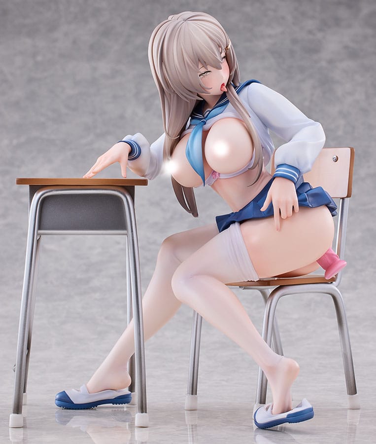 Mousou Tights.43: Suzu-chan Tapestry Set 17 cm Original Character Statue 1/6 Hentai Yokina