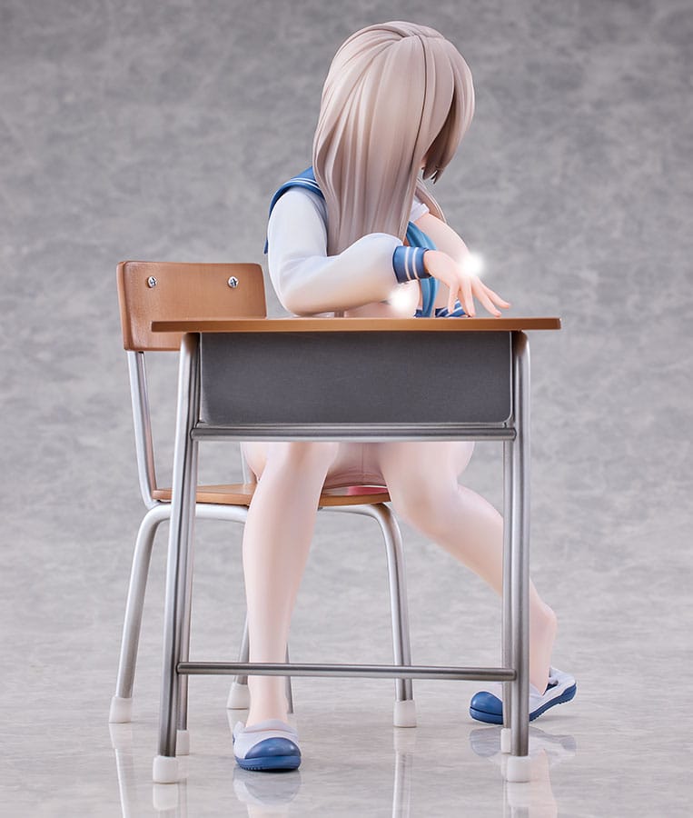 Mousou Tights.43: Suzu-chan Tapestry Set 17 cm Original Character Statue 1/6 Bonus Edition Hentai Yokina
