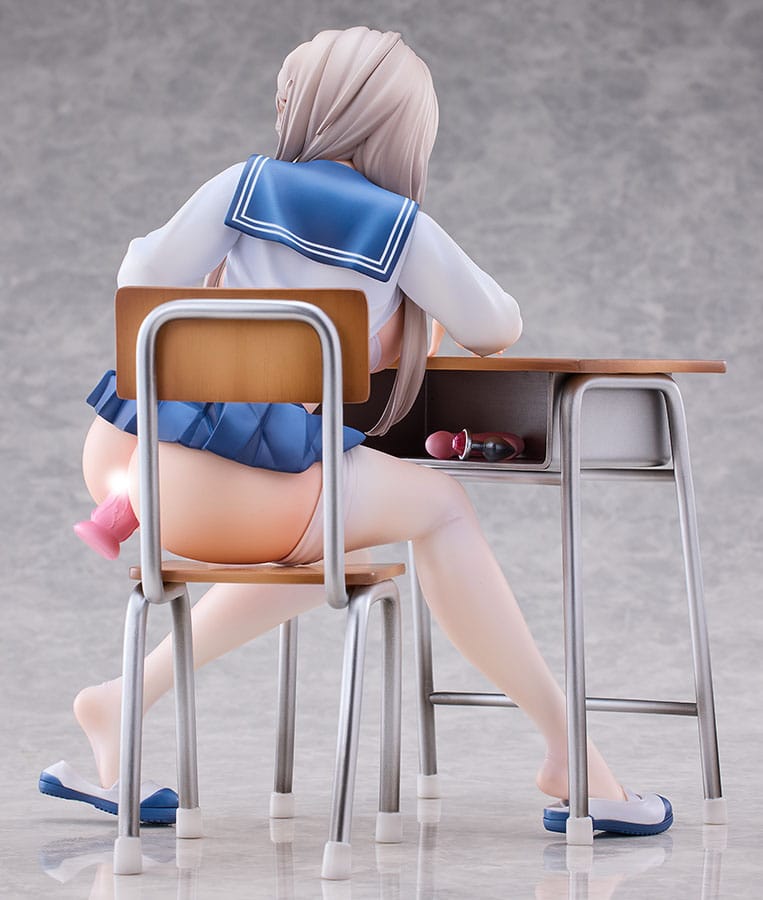 Mousou Tights.43: Suzu-chan Tapestry Set 17 cm Original Character Statue 1/6 Bonus Edition Hentai Yokina