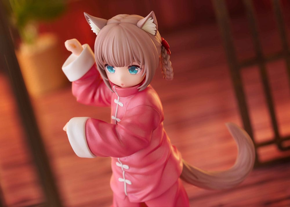 My Cat Is a Kawaii Girl Palette Dress-Up Collection Statue Kinako Nyang fu Ver. 15 cm Prizefiguren Yokina