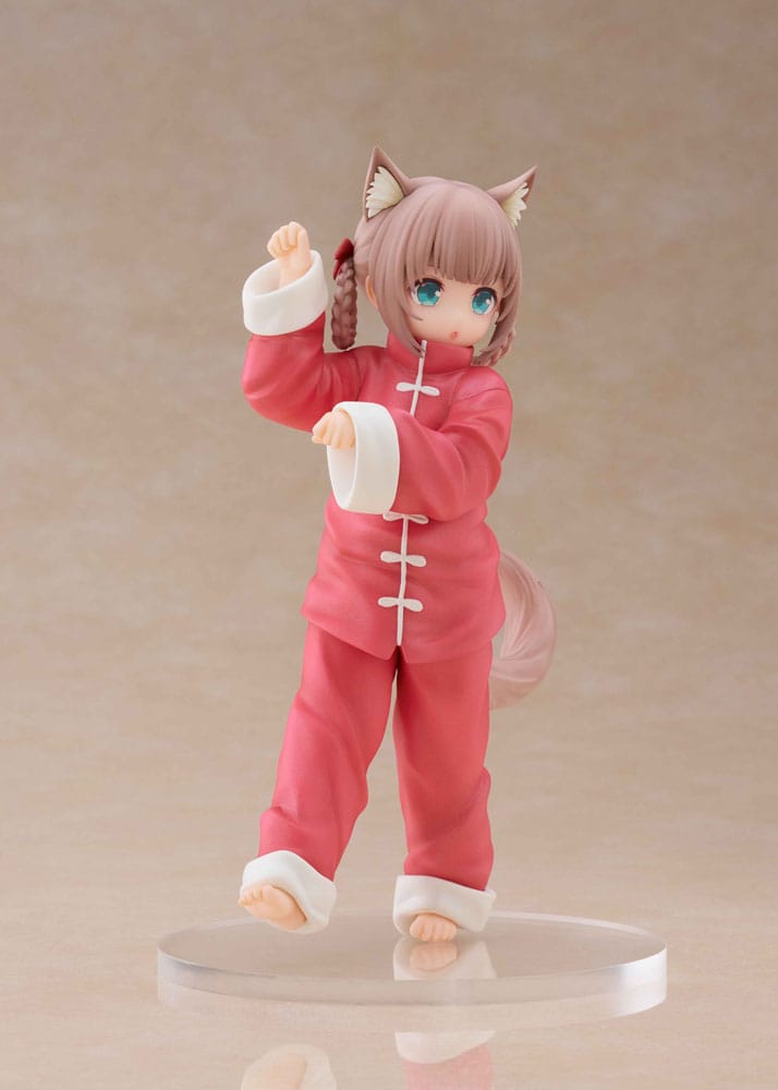 My Cat Is a Kawaii Girl Palette Dress-Up Collection Statue Kinako Nyang fu Ver. 15 cm Prizefiguren Yokina