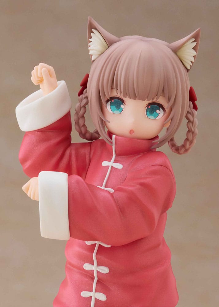 My Cat Is a Kawaii Girl Palette Dress-Up Collection Statue Kinako Nyang fu Ver. 15 cm Prizefiguren Yokina