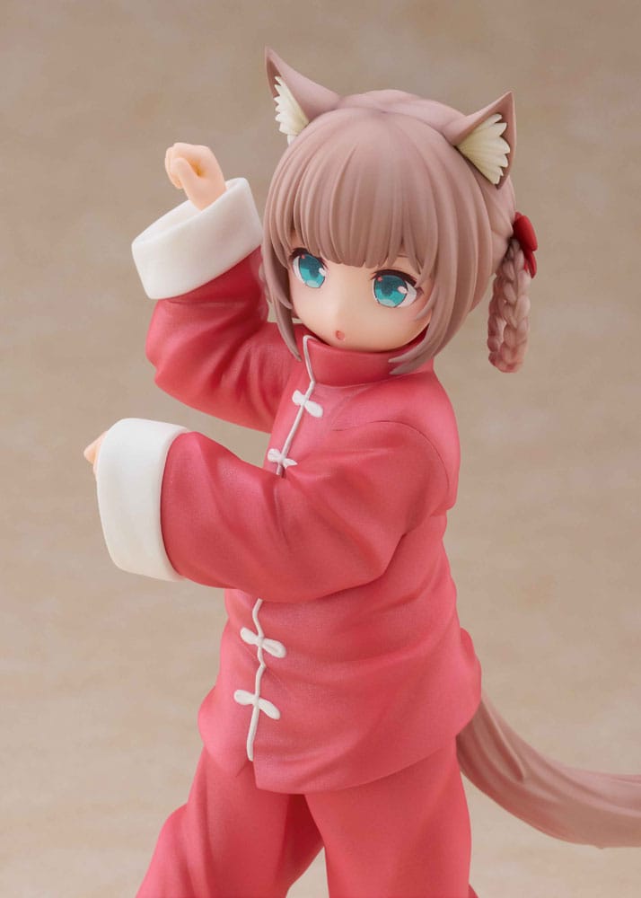 My Cat Is a Kawaii Girl Palette Dress-Up Collection Statue Kinako Nyang fu Ver. 15 cm Prizefiguren Yokina