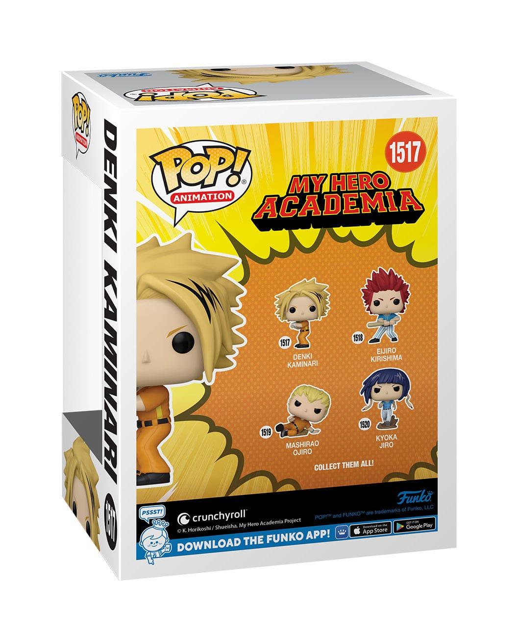My Hero Academia - Hero League Baseball POP! Animation Vinyl Figur Denki 9 cm Funko POP! Yokina