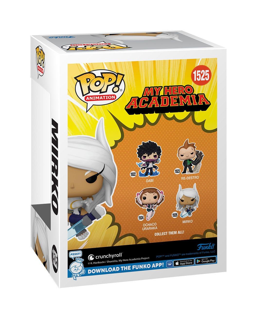 My Hero Academia - Hero League Baseball POP! Animation Vinyl Figur Mirko 9 cm Funko POP! Yokina