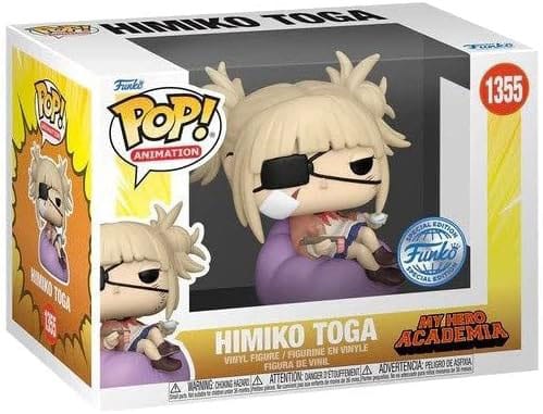 My Hero Academia POP! Animation Vinyl Figur Himiko Toga w/Sushi Exclusive 9 cm Funko POP! Yokina