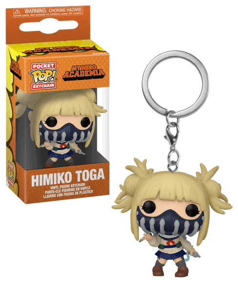 My Hero Academia POP! Vinyl Schlüsselanhänger 4 cm Toga w/Face Cover Schlüsselanhänger Yokina