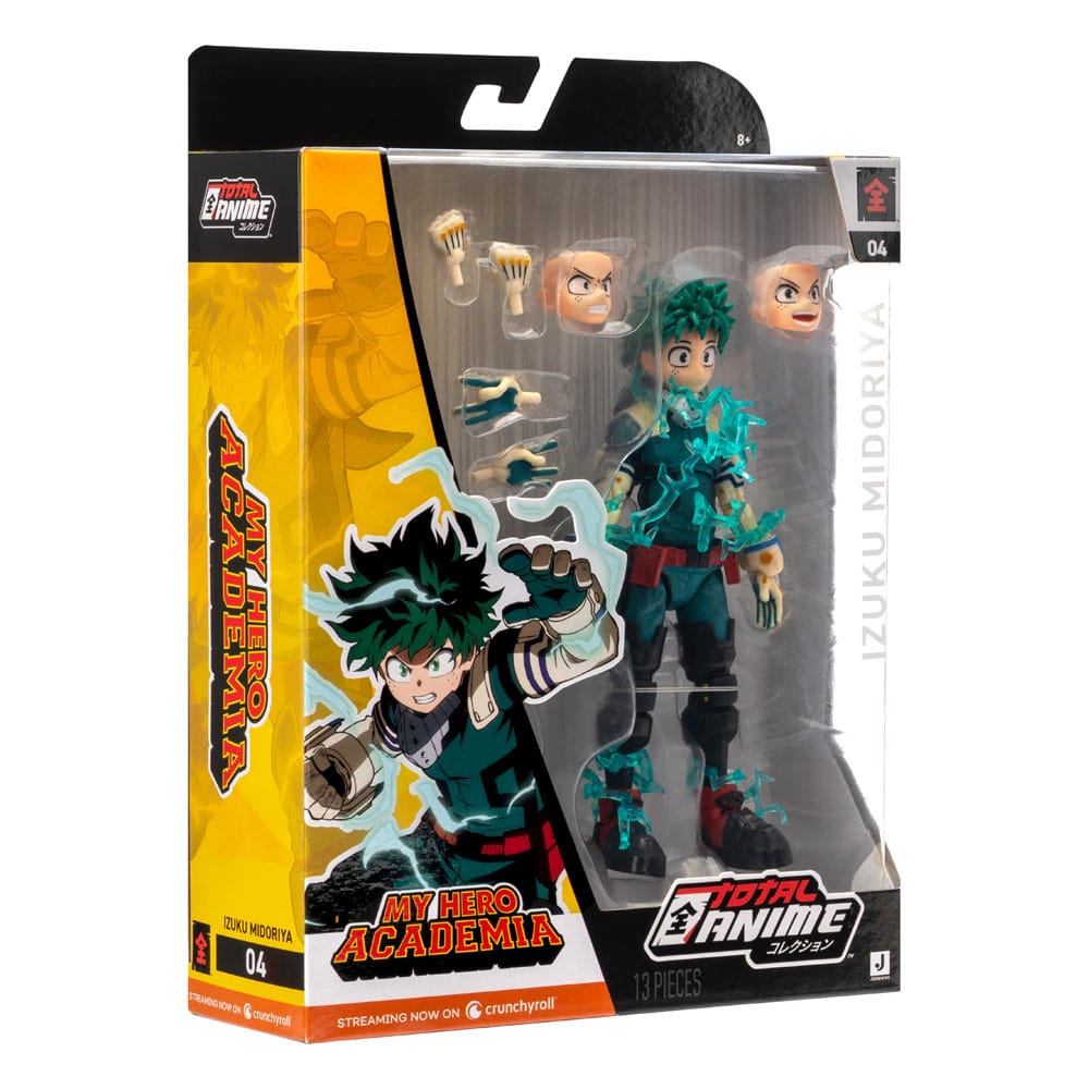 My Hero Academia Total Anime Actionfigur Izuku Midoriya 17 cm Figmas Yokina