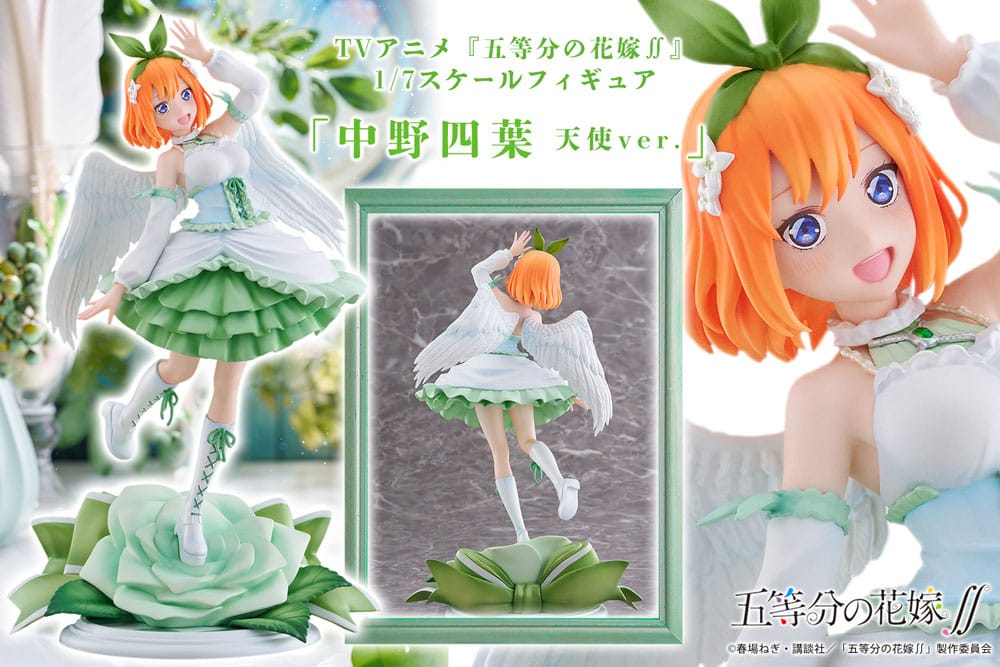 Nakano Yotsuba Angel Ver. PVC Statue 1/7 27 cm The Quintessential Quintuplets Scalefiguren Yokina