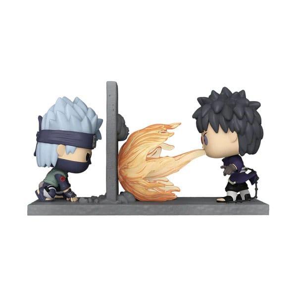Naruto POP! Moment Vinyl Figuren Kakashi Vs Obito 9 cm Funko POP! Yokina