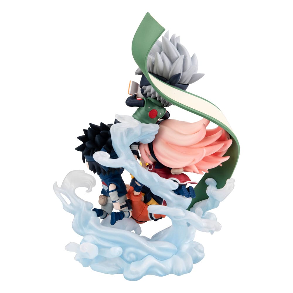 Naruto Shippuden FigUnity PVC Mini-Statue Gather here, Team 7 13 cm Minifiguren Yokina