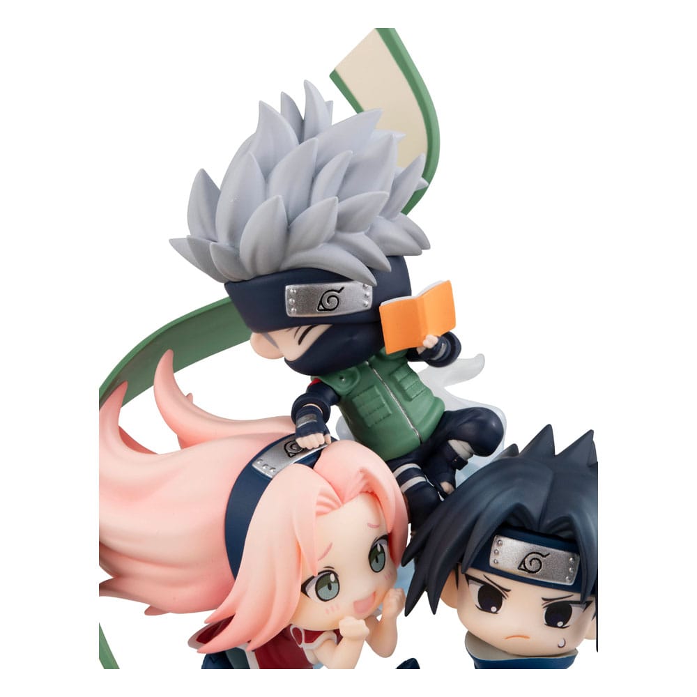 Naruto Shippuden FigUnity PVC Mini-Statue Gather here, Team 7 13 cm Minifiguren Yokina