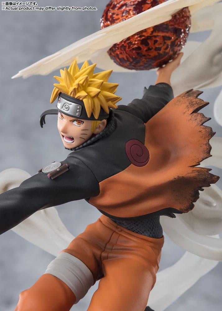 Naruto Shippuden Figuarts ZERO Extra Battle PVC Statue Naruto Uzumaki-Sage Art: Lava Release Rasenshuriken 24 cm Prizefiguren Yokina