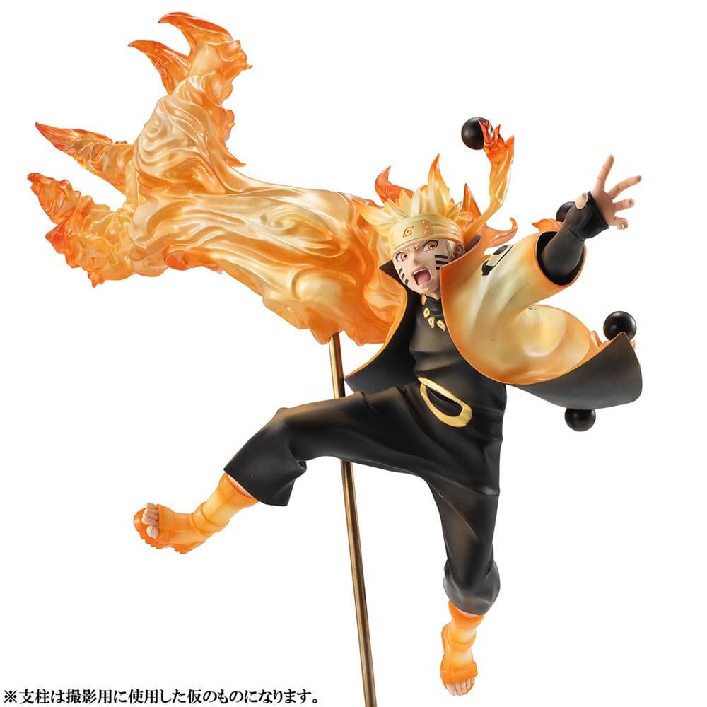 Naruto Shippuden G.E.M. Serie PVC Statue 1/8 Naruto Uzumaki Six Paths Sage Mode 15th Anniversary Ver. 29 cm Scalefiguren Yokina