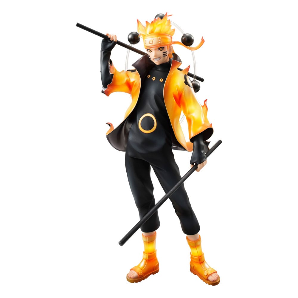 Naruto Shippuden G.E.M. Serie PVC Statue Naruto Uzumaki Six Paths Sage Mode 15th Anniversary Ver. 22 cm Prizefiguren Yokina