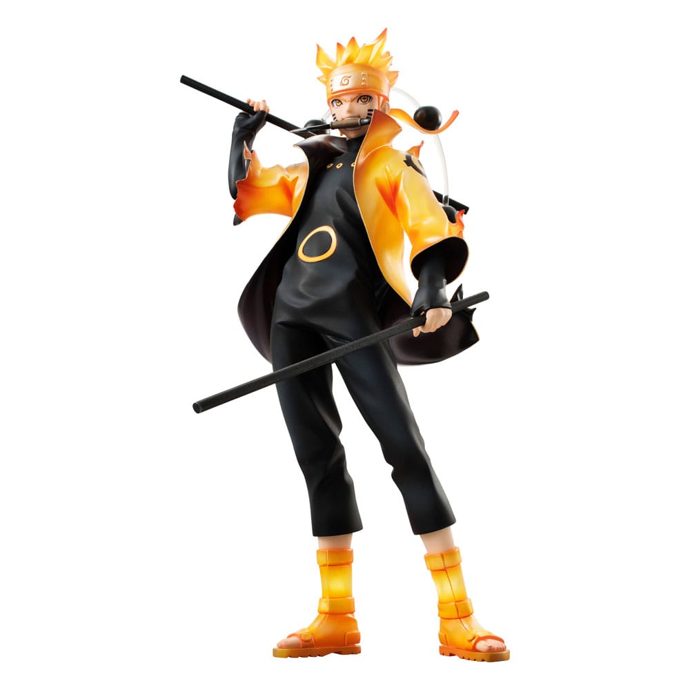 Naruto Shippuden G.E.M. Serie PVC Statue Naruto Uzumaki Six Paths Sage Mode 15th Anniversary Ver. 22 cm Prizefiguren Yokina