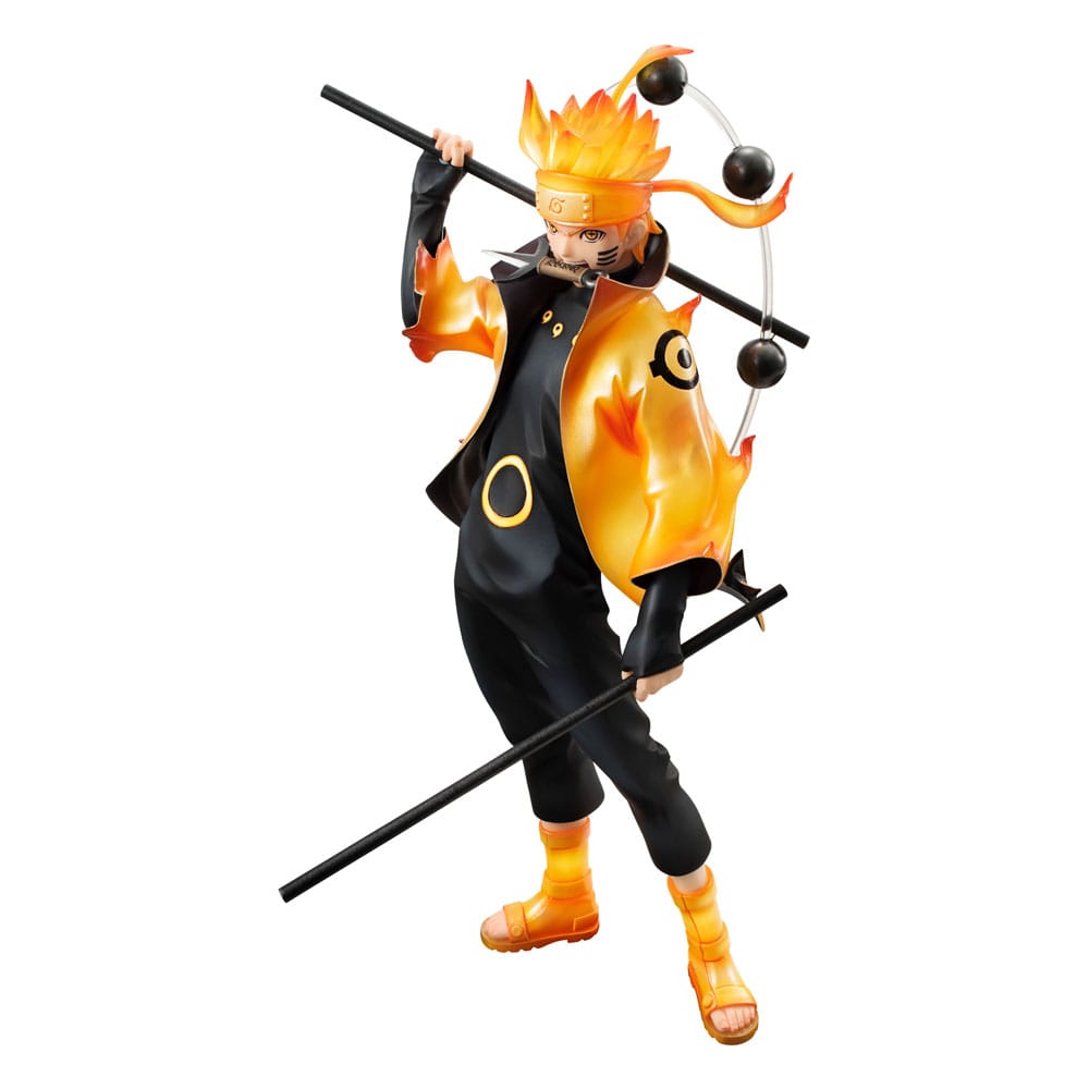 Naruto Shippuden G.E.M. Serie PVC Statue Naruto Uzumaki Six Paths Sage Mode 15th Anniversary Ver. 22 cm Prizefiguren Yokina