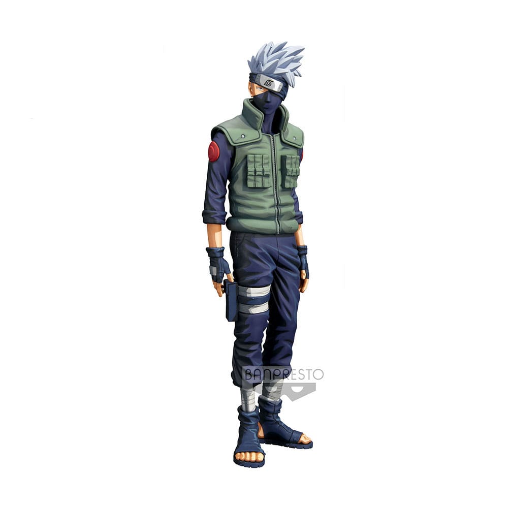 Naruto Shippuden Grandista PVC Statue Kakashi Hatake Manga Dimensions 29 cm Prizefiguren Yokina