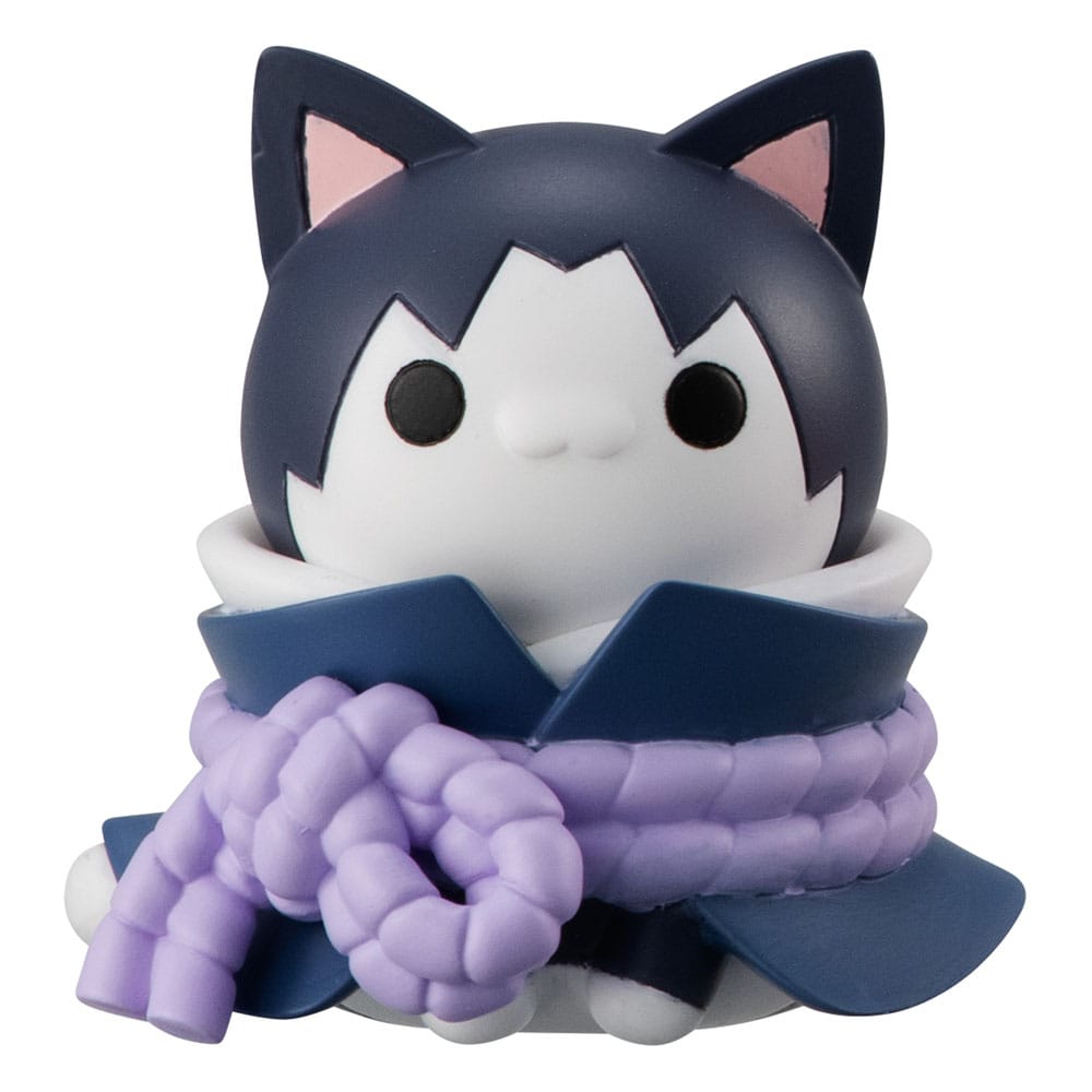 Naruto Shippuden Mega Cat Project 8 Sammelfiguren 3 cm Nyaruto! Ver. Battle with Akatsuki Sortiment Minifiguren Yokina