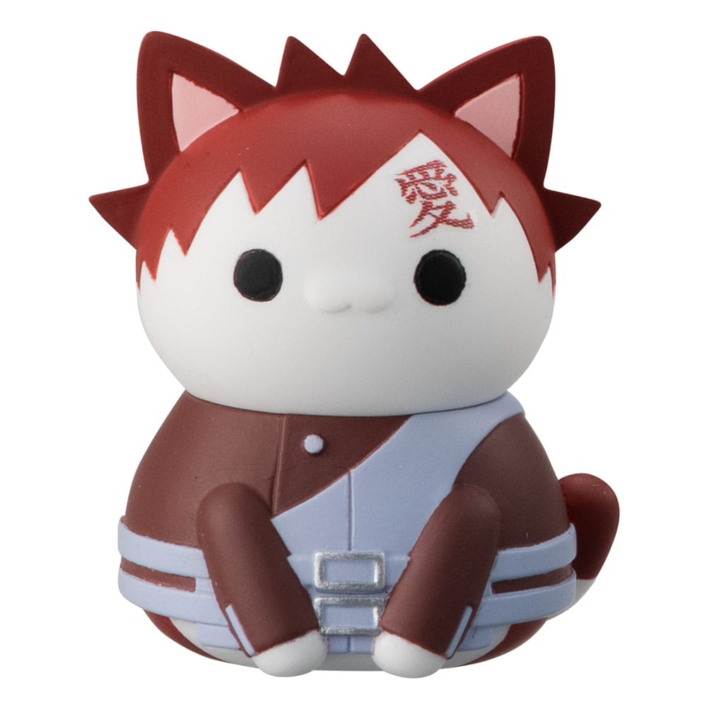 Naruto Shippuden Mega Cat Project 8 Sammelfiguren 3 cm Nyaruto! Ver. Battle with Akatsuki Sortiment Minifiguren Yokina