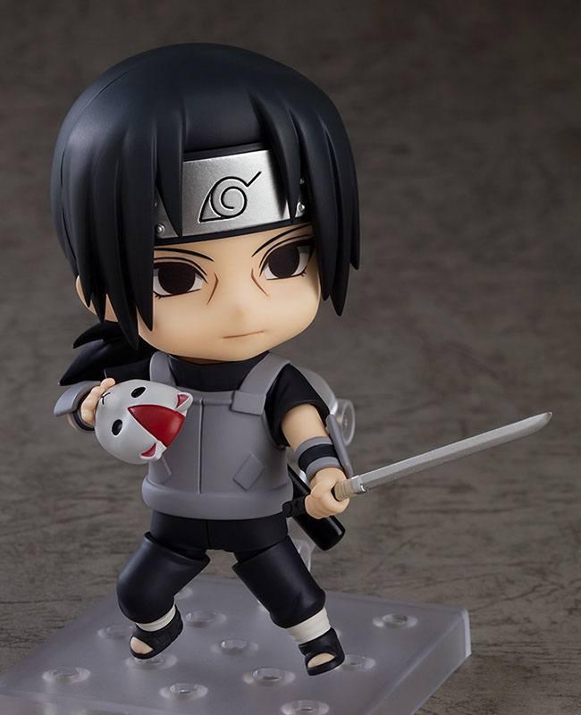 Naruto Shippuden Nendoroid PVC Actionfigur Itachi Uchiha: Anbu Black Ops Ver. 10 cm Nendoroids Yokina
