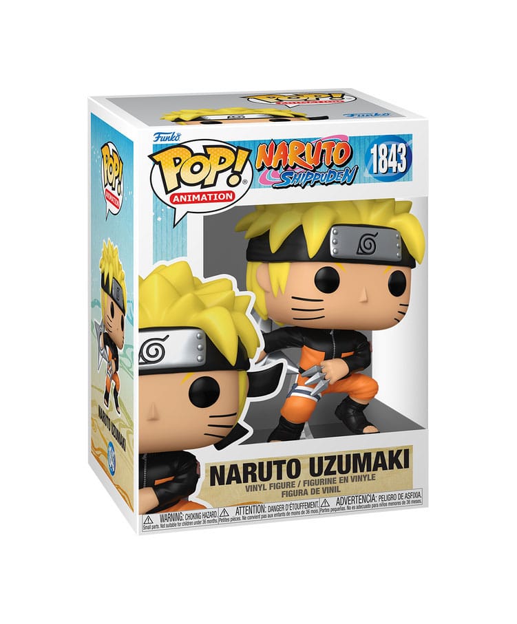 Naruto Shippuden POP! Animation Vinyl Figur Naruto Uzumaki (Shrkn) 9 cm Funko POP! Yokina