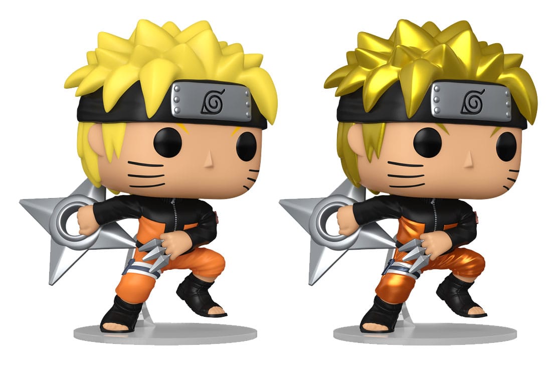 Naruto Shippuden POP! Animation Vinyl Figur Naruto Uzumaki (Shrkn) w/CH 9 cm Funko POP! Yokina