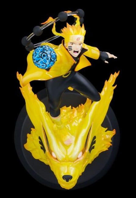 Naruto Shippuden PVC Magnet Statue 1/8 Naruto Uzumaki & Kurama 28 cm Scalefiguren Yokina